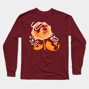 Takoyaki Sticks Long Sleeve T-Shirt